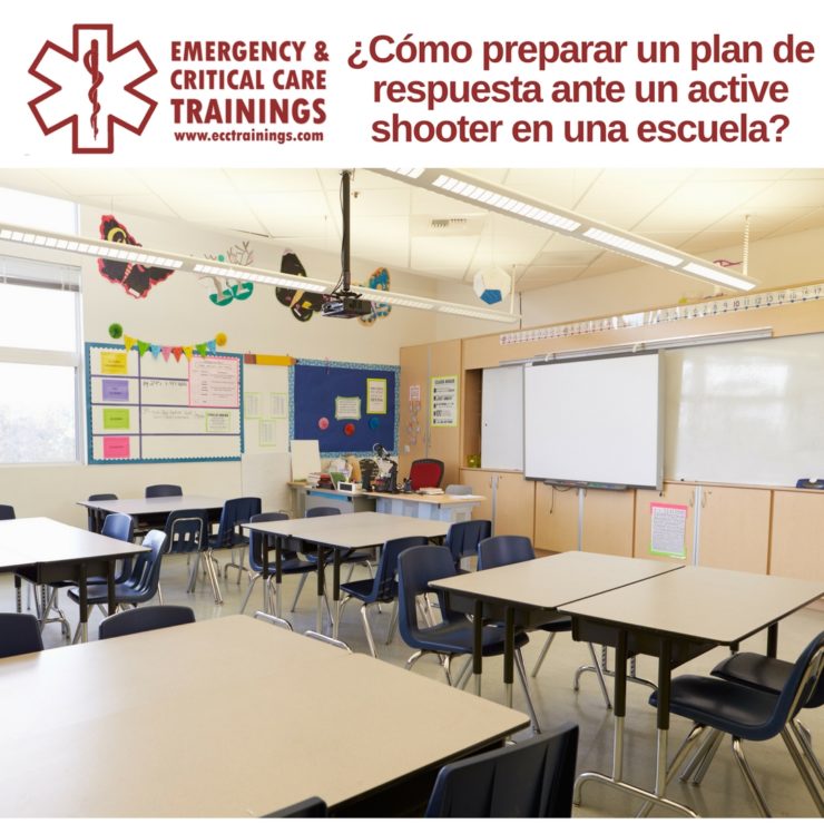 ¿Cómo preparar un plan de respuesta ante un active shooter en una escuela?