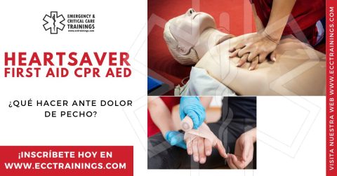 Emergencia Cardiaca: ¿Qué hacer ante dolor de pecho?
