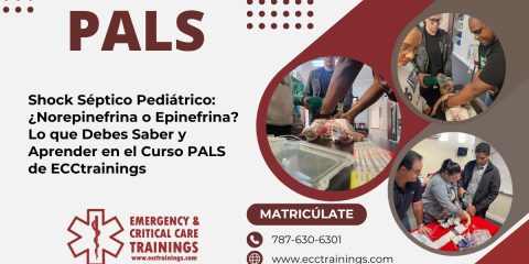 Shock Séptico Pediátrico: ¿Norepinefrina o Epinefrina? Lo que Debes Saber y Aprender en el Curso PALS de ECCtrainings