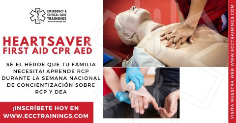 Sé el héroe que tu familia necesita! Aprende RCP durante la Semana Nacional de Concientización sobre RCP y DEA