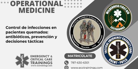 Control de infecciones en pacientes quemados: antibióticos, prevención y decisiones tácticas