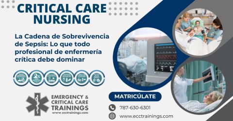 La Cadena de Sobrevivencia de Sepsis: Lo que todo profesional de enfermería crítica debe dominar