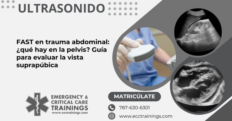 FAST en trauma abdominal: ¿qué hay en la pelvis? Guía para evaluar la vista suprapúbica