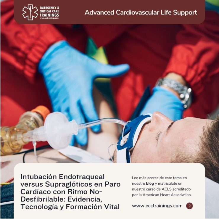 Intubación Endotraqueal versus Supraglóticos en Paro Cardíaco con Ritmo No-Desfibrilable: Evidencia, Tecnología y Formación Vital