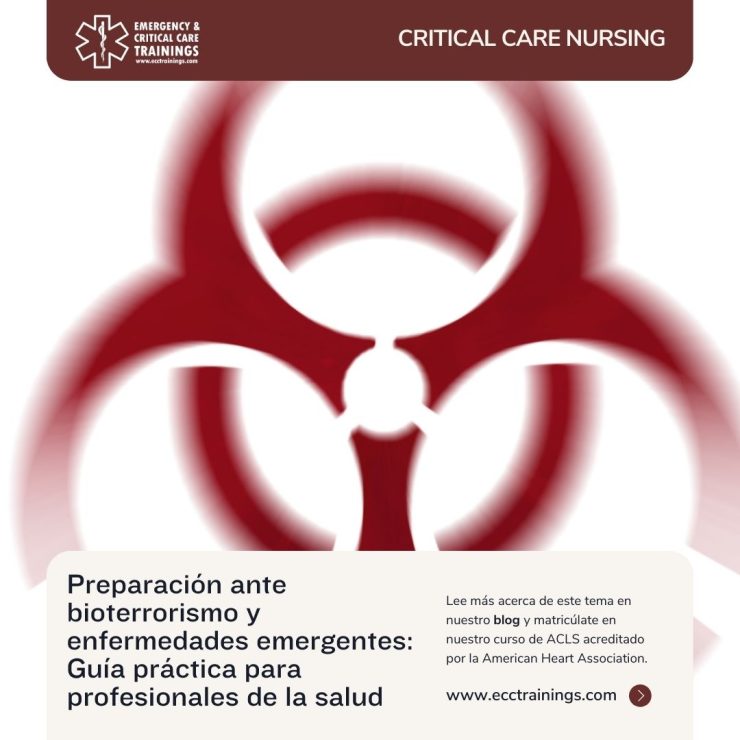 Preparación ante bioterrorismo y enfermedades emergentes: Guía práctica para profesionales de la salud