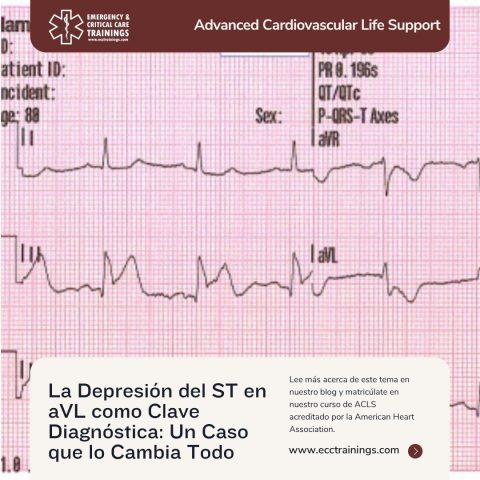La Depresión del ST en aVL como Clave Diagnóstica: Un Caso que lo Cambia Todo