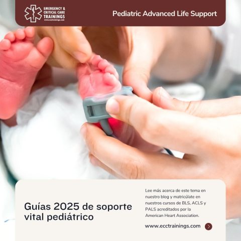 Guías 2025 de soporte vital pediátrico