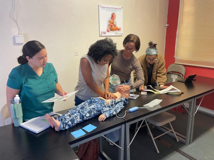 trabajo en equipo en resucitación pediátrica