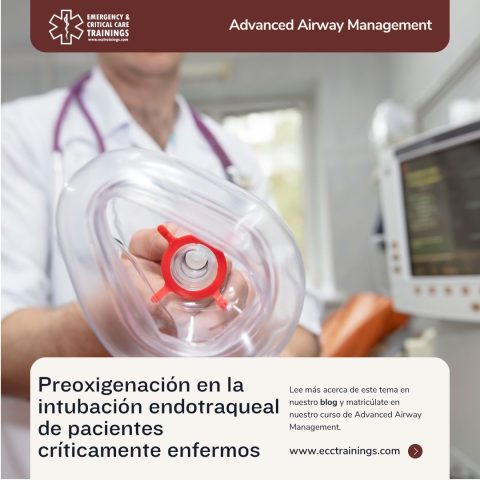 preoxigenación en la intubación endotraqueal de pacientes críticamente enfermos