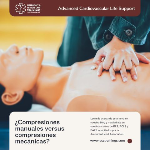 compresiones manuales versus compresiones mecánicas
