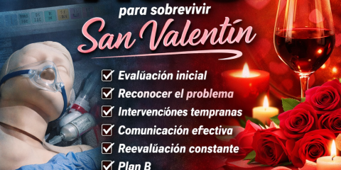 checklist de ACLS para sobrevivir San Valentín