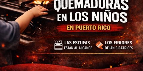 Mes de la Prevención de las Quemaduras en los Niños en Puerto Rico