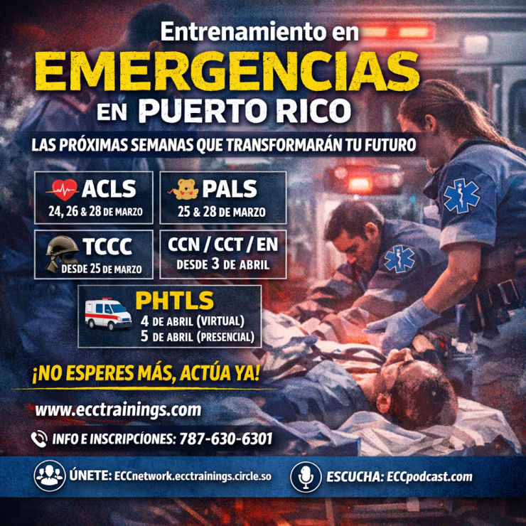 entrenamientos en emergencias en marzo 2026