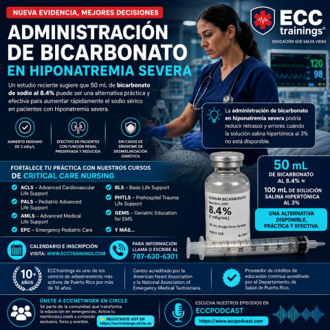 Administracion de bicarbonato en hiponatremia severa