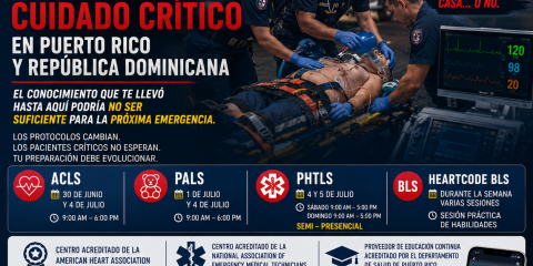 cursos de emergencias y cuidado crítico en Puerto Rico