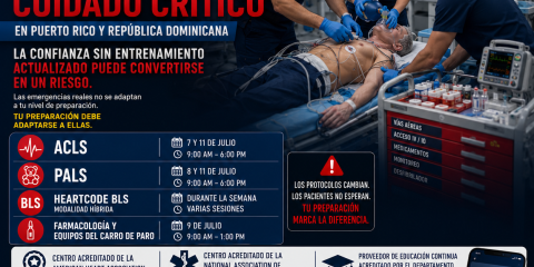cursos de emergencias y cuidado crítico en Puerto Rico