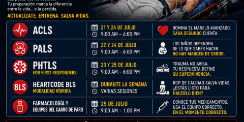 cursos de emergencias y cuidado crítico en Puerto Rico