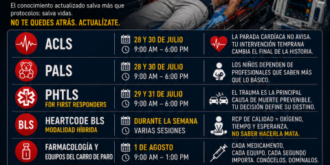 cursos de emergencias y cuidado crítico en Puerto Rico
