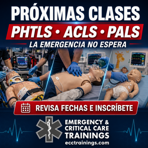 cursos de educación continua en Puerto Rico — PHTLS, ACLS y PALS